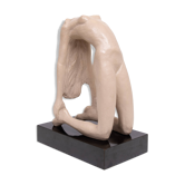 Austin production nude Lady “rebirth” statue Jean Pierre Renard sculpture