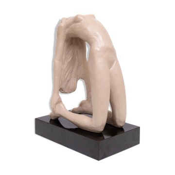 Austin production nude Lady “rebirth” statue Jean Pierre Renard sculpture