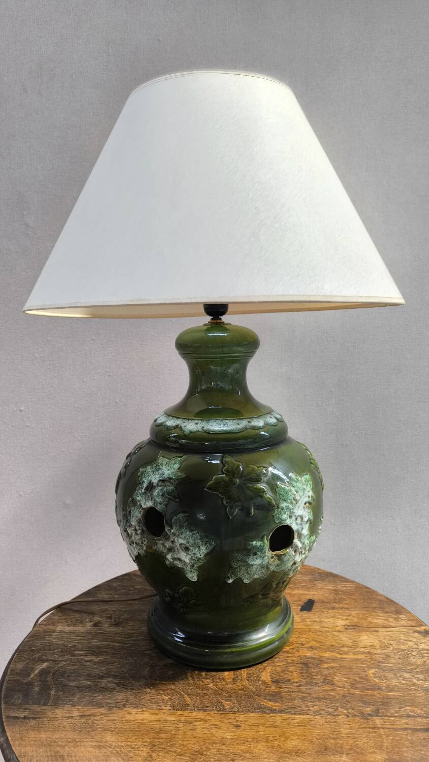Ceramic lamp from the 60s