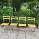 4 folding chairs 50s