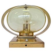 Preciosa gold wall lamp or table lamp / Kamenický Šenov, 1970s