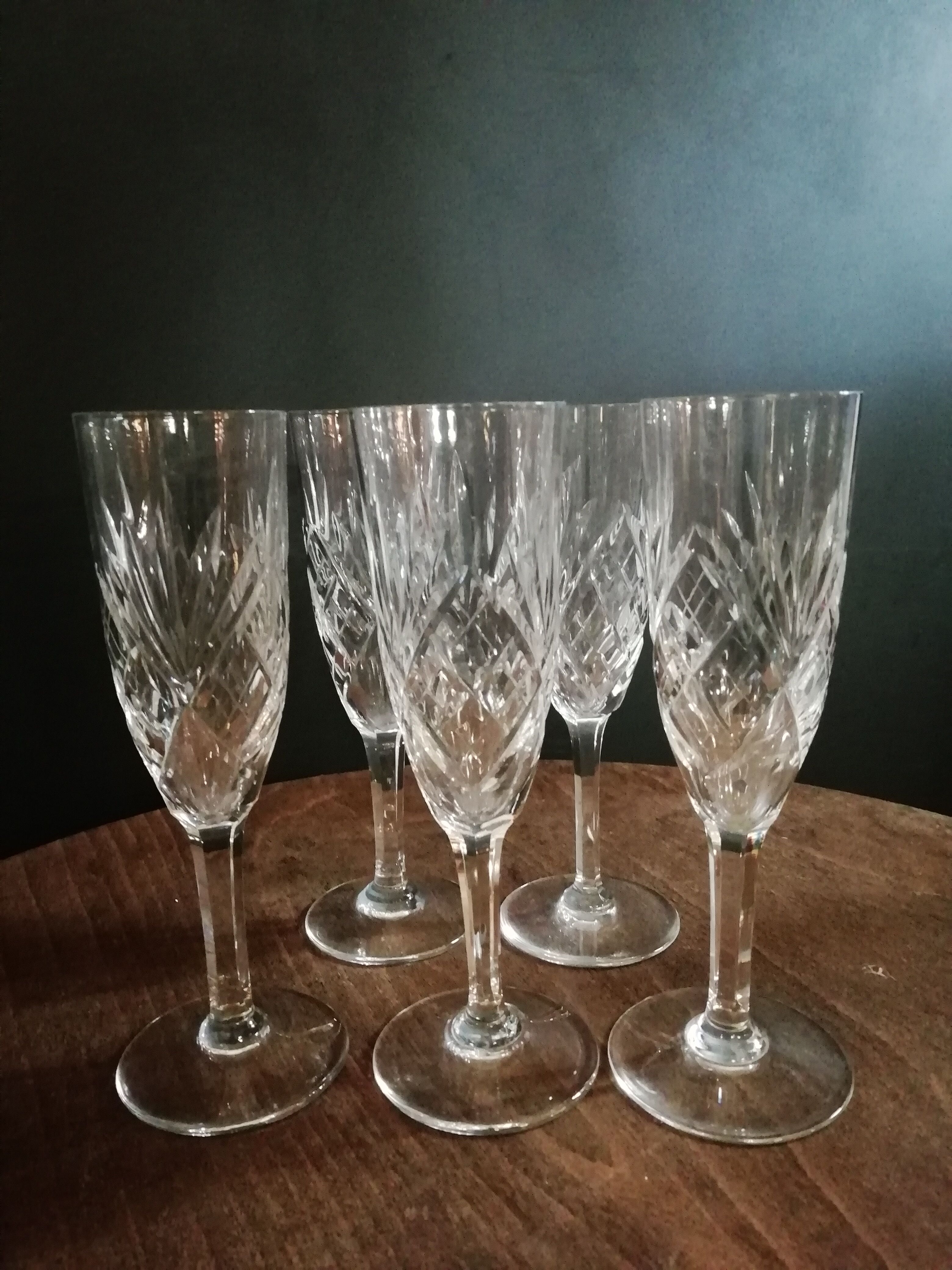 St. Louis champagne flutes