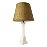 Lampe italienne en albâtre sculpté