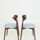 Scandinavian dining chairs set of 4 cote d'azur  