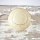 Clichy glass table lamp with a golden trim