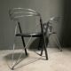 A pair of 'Post Modern' 1980's desk chairs/side chairs.