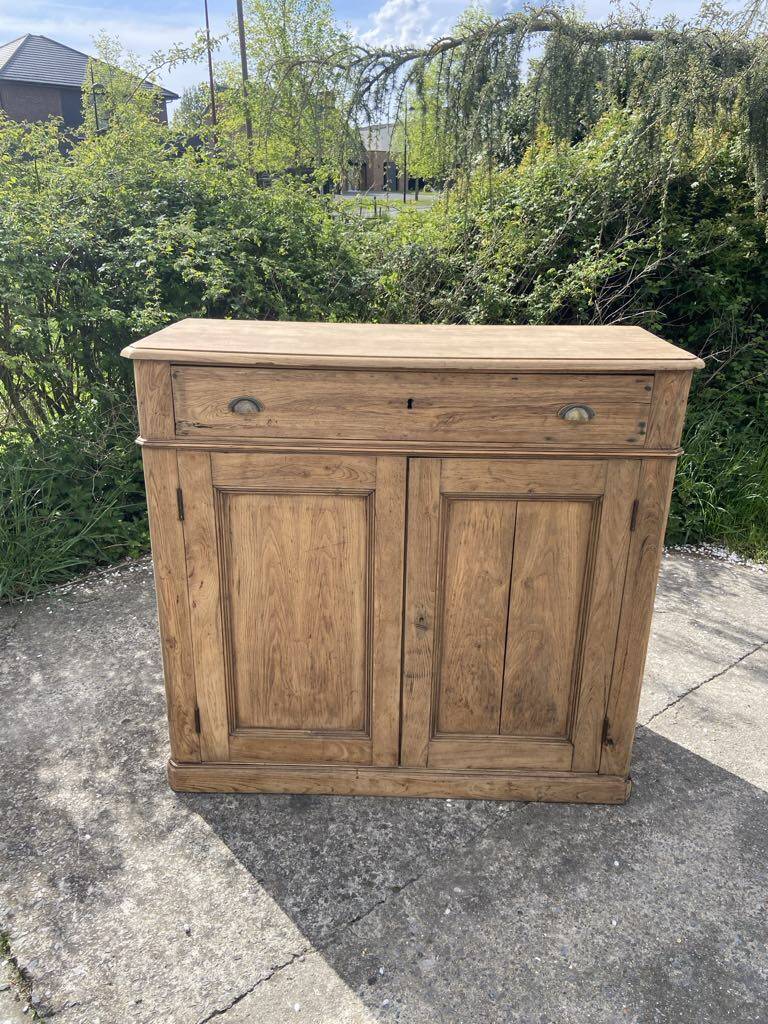 Parisian sideboard in raw wood