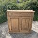 Buffet parisien en bois brut
