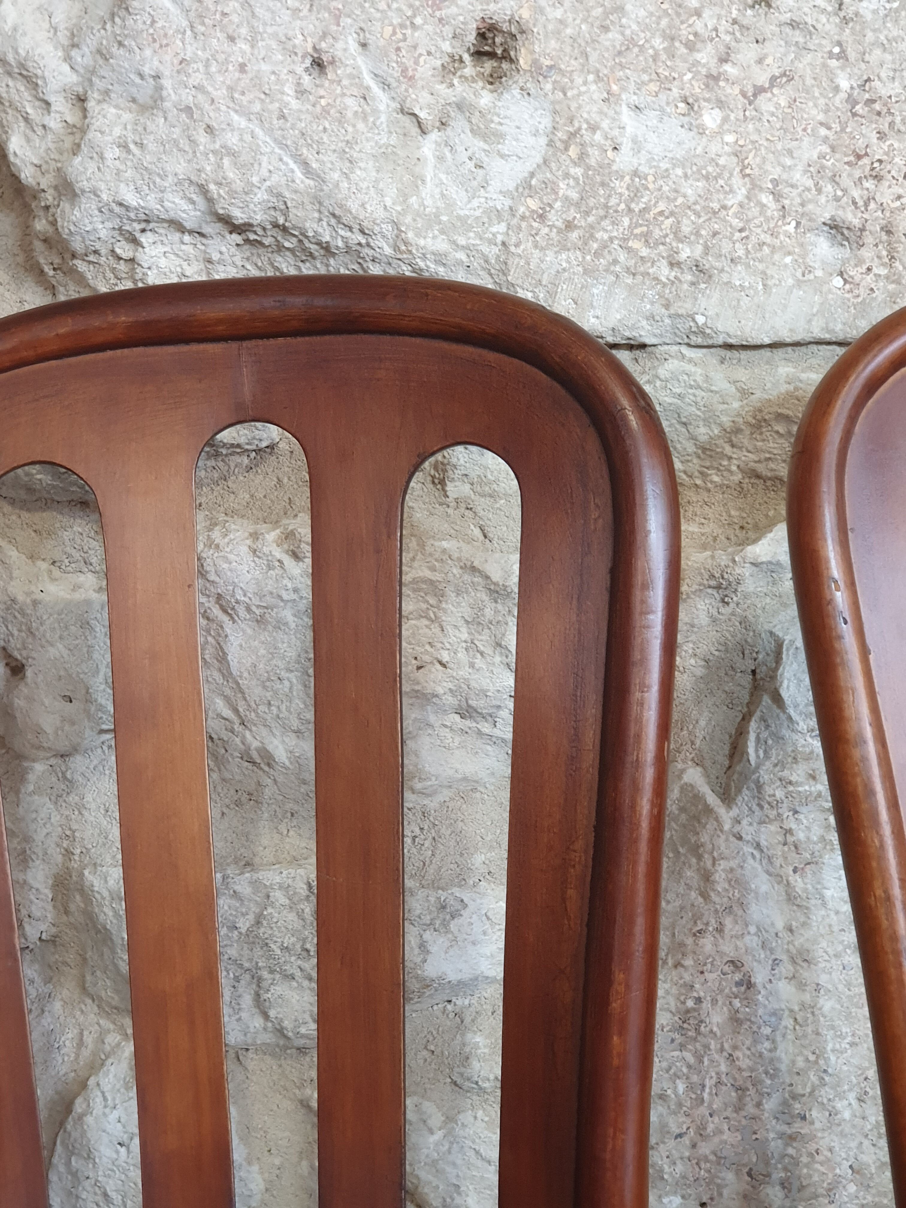 Lot de 4 chaises Bistrot Fischel