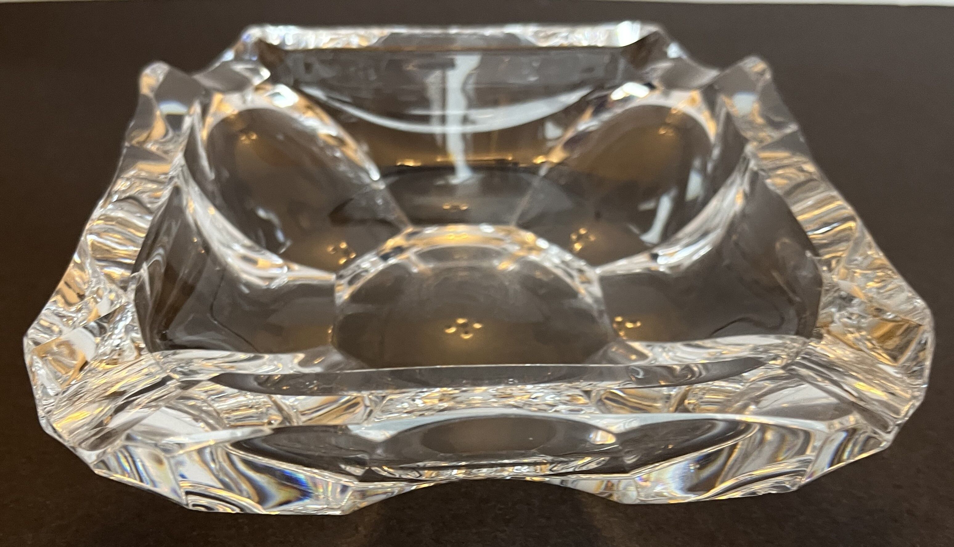 Crystal ashtray