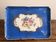 Antique Blue and Gold Porcelain Plate, Sèvres Style, Samson, 19th Century