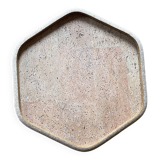 Plateau hexagonal en liège - vintage