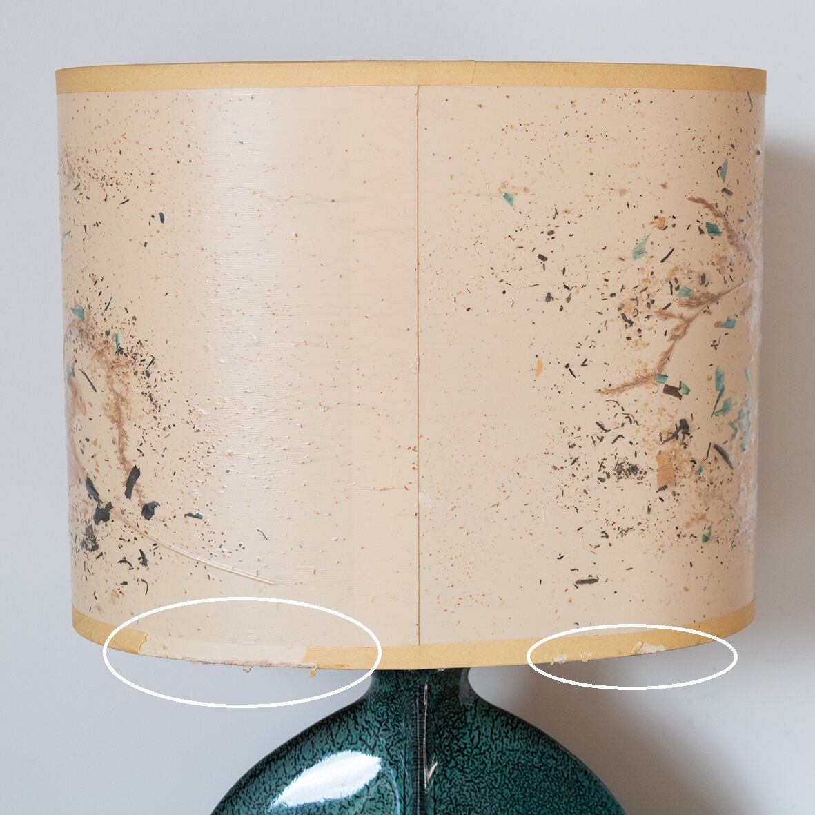 Lampe vert canard