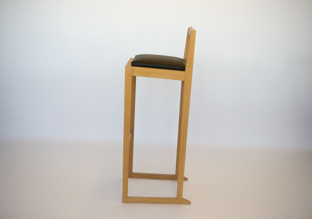 opened design stool