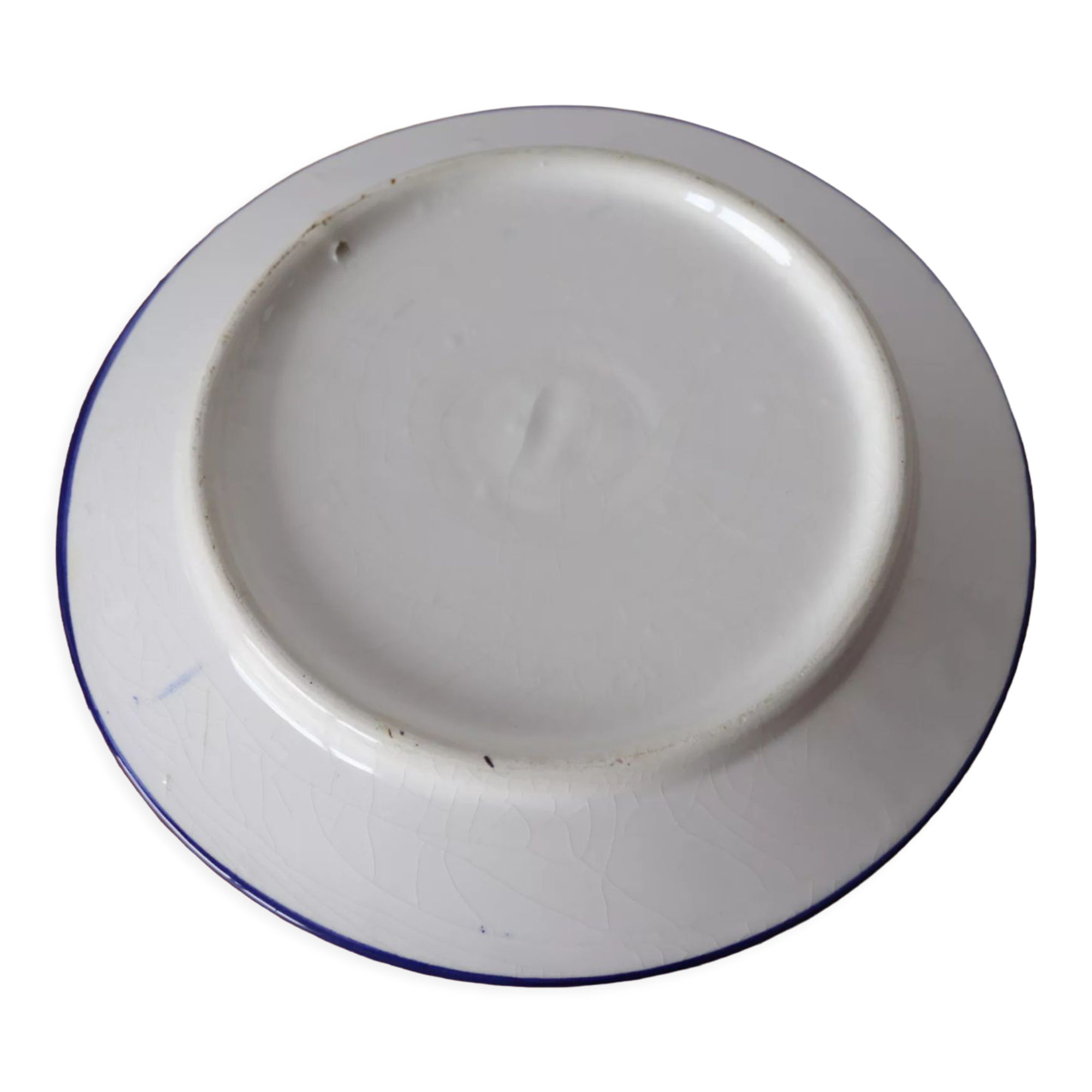 8 hand-painted plates