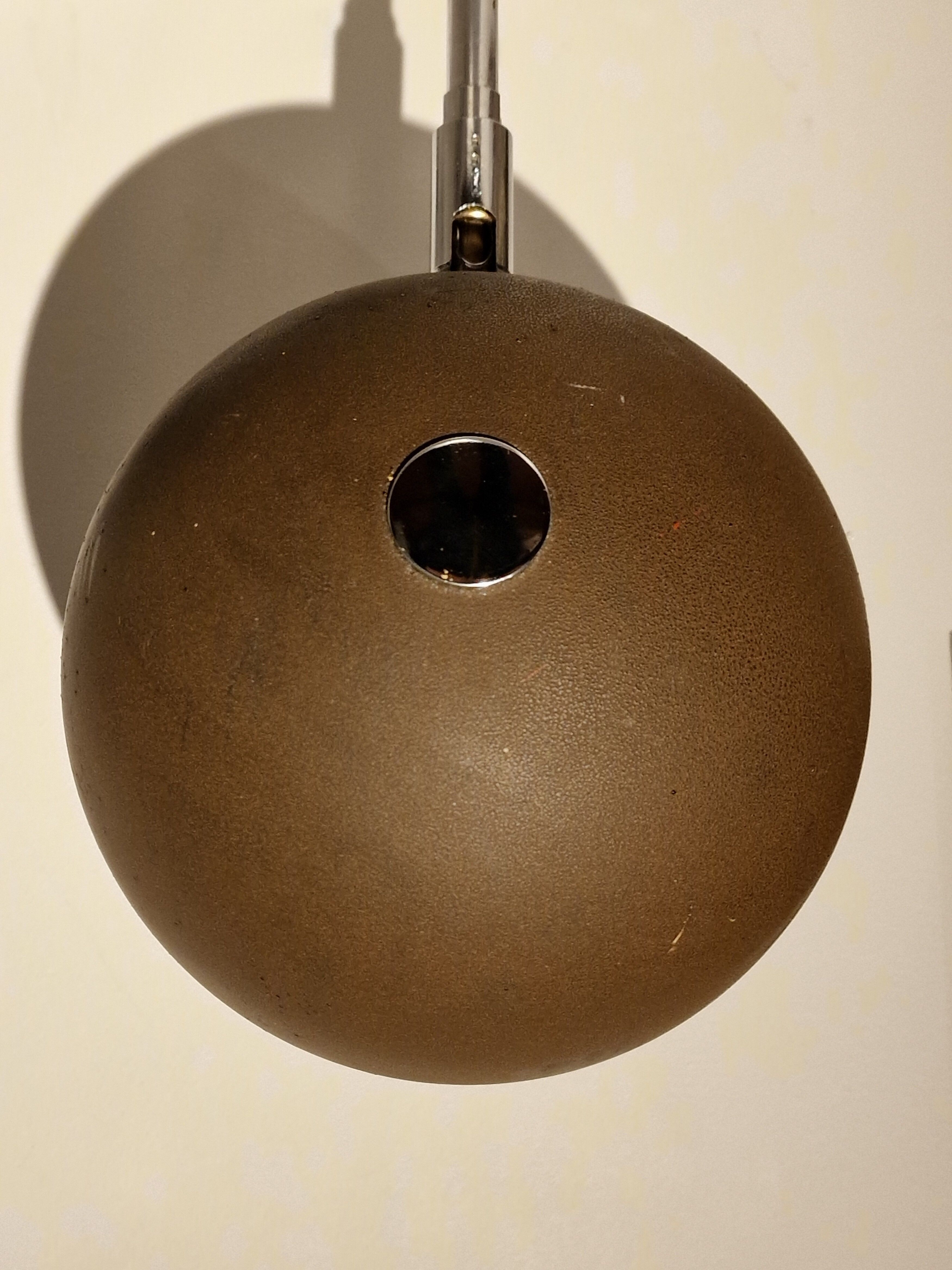 3 adjustable Hoffmeister pendant lamps, 1960s