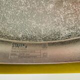 Yellow hanging lamp by Arnold Berges for Staff Leuchten, 70's interior