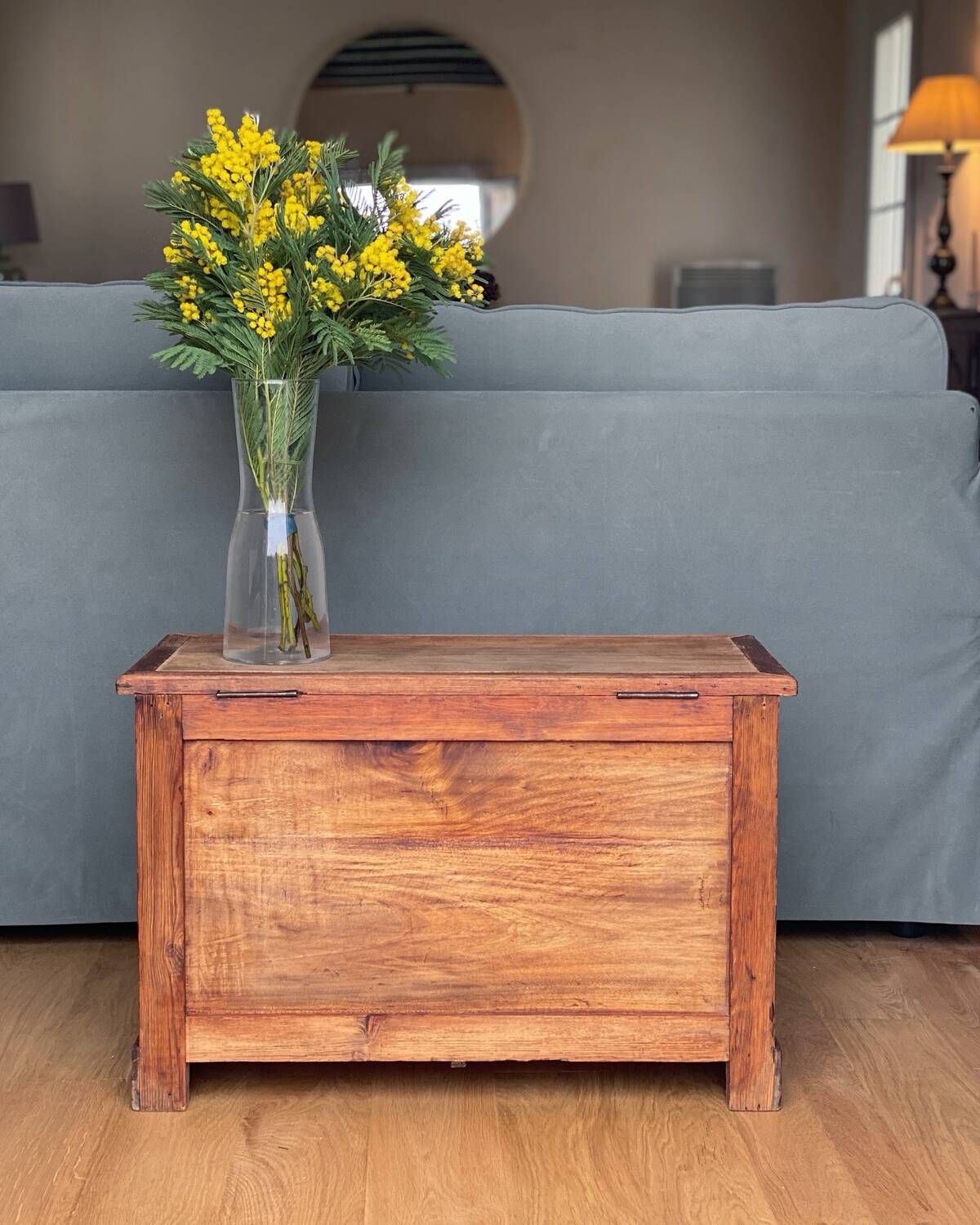 Wooden chest
