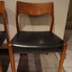 Suite de 4 chaises Scandinaves 1960 en teck