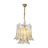 Murano glass chandelier designed by Carlo Nason for Mazzega, 1970s.