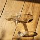 Set of 2 flat champagne glasses