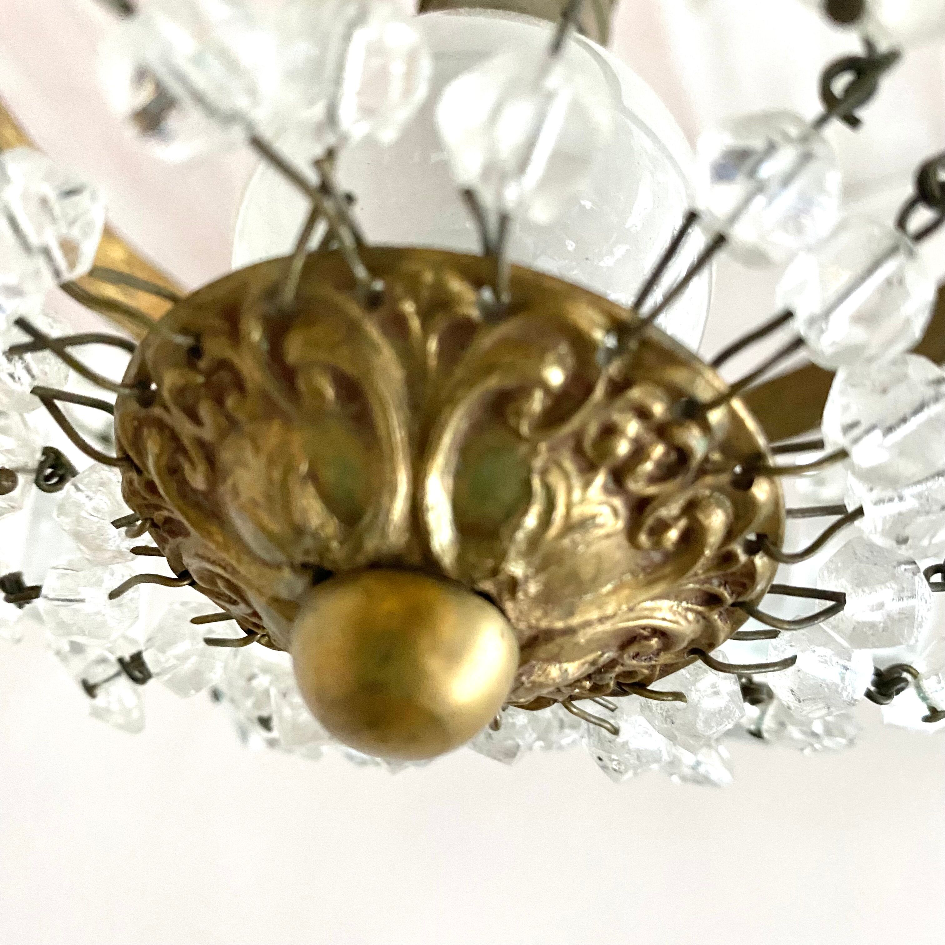 Old tassel ceiling lamp