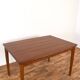 Mid-Century Danish Teak Extendable Dining Table, 1960s.