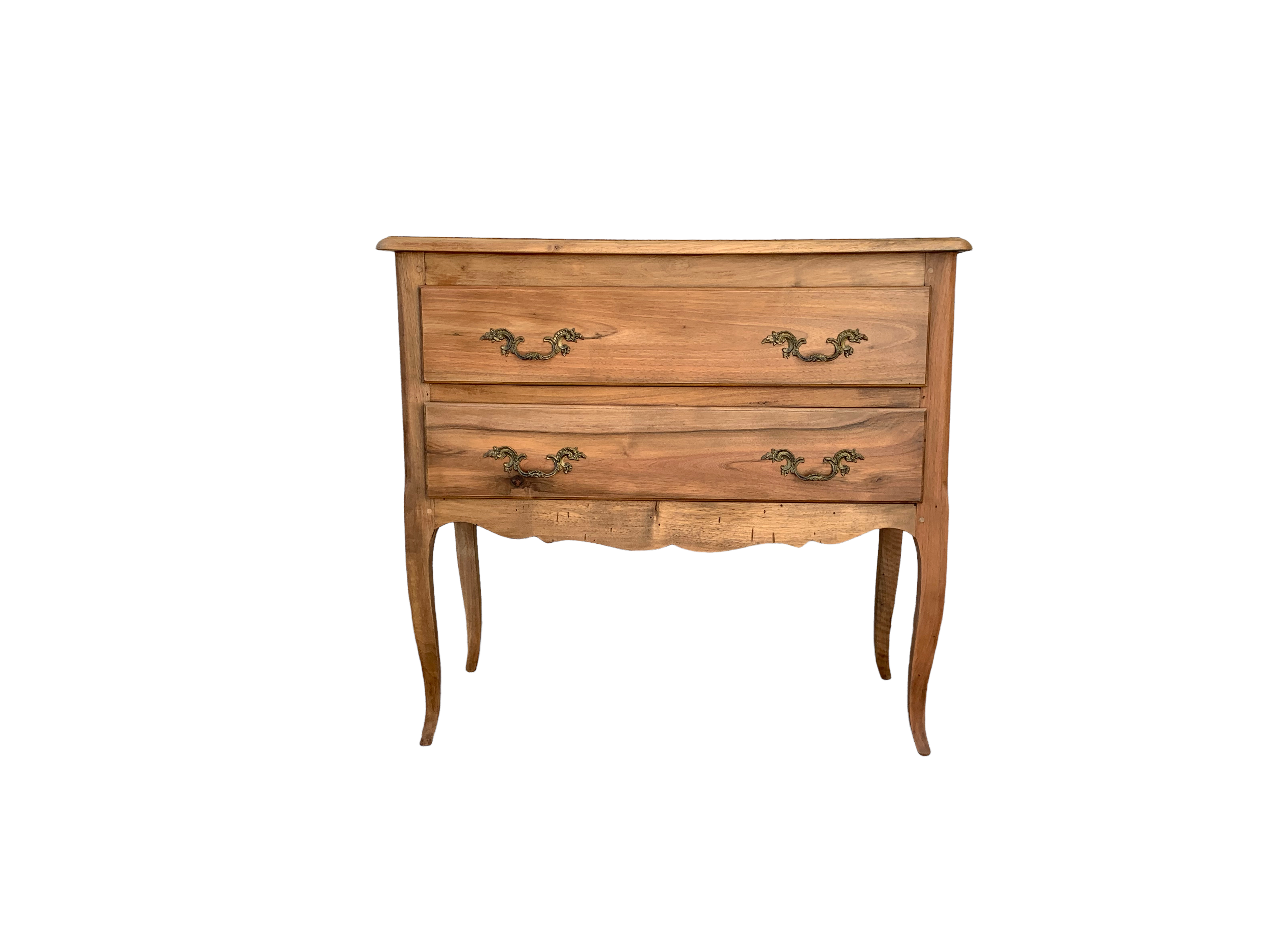 Solid raw walnut jump cabinet