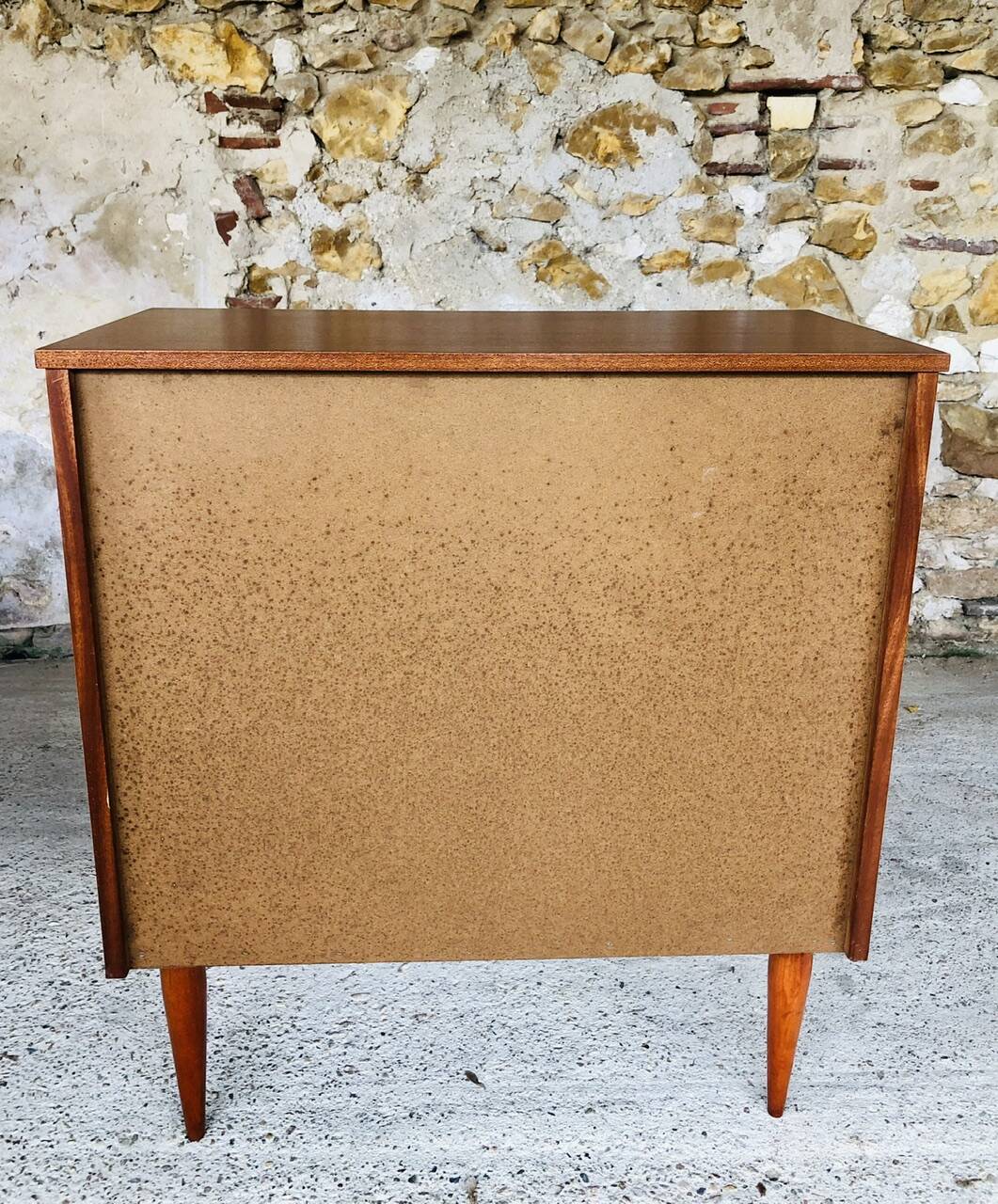 Vintage 4-drawer chest of drawers, Circa 60s