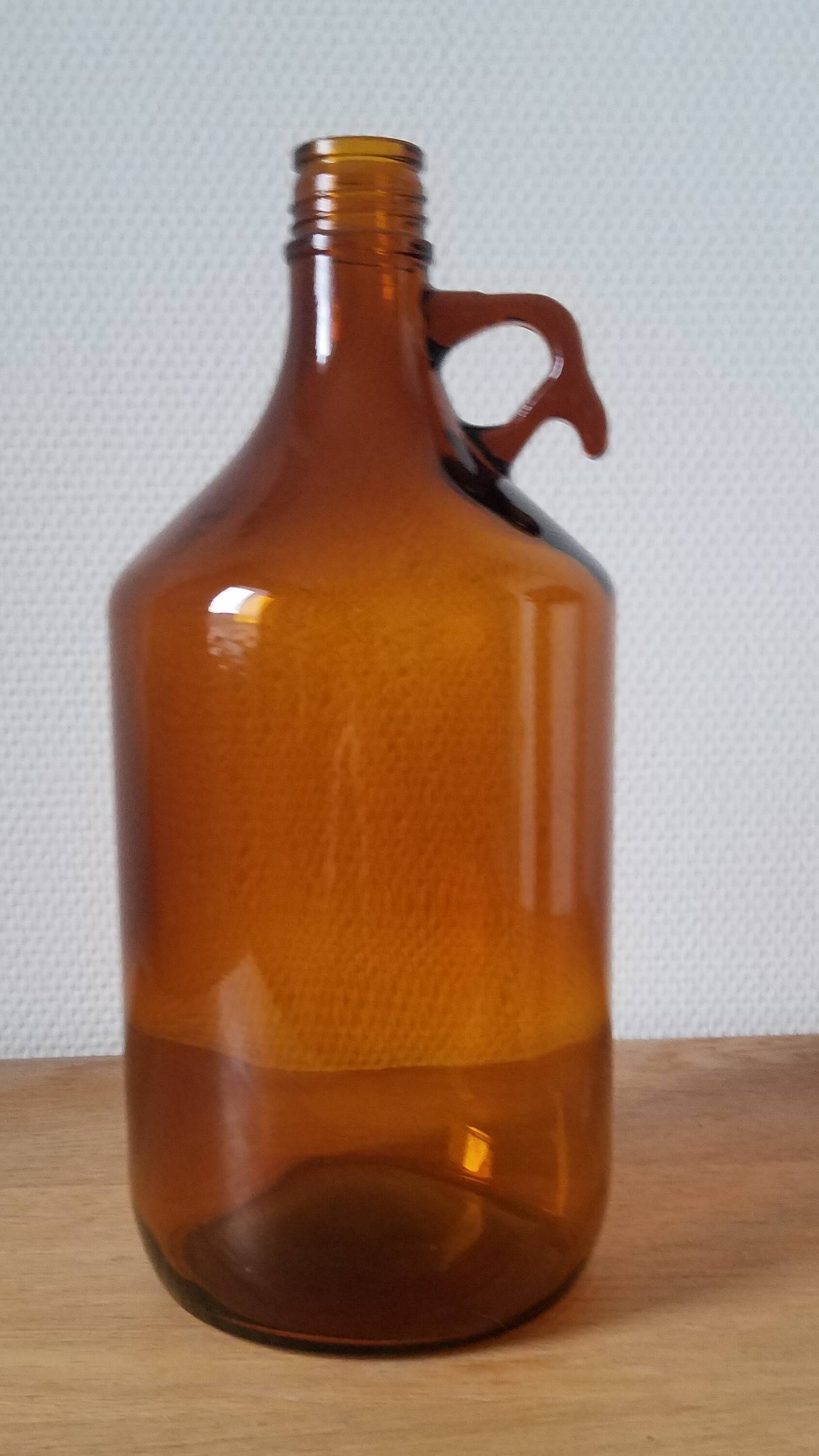 Vintage amber carboy