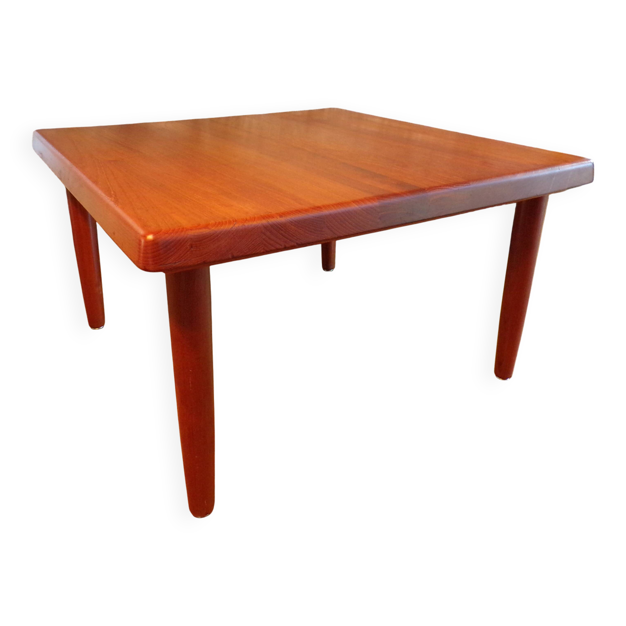 Niels Bach Denmark teak coffee table 83x83cm
