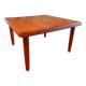 Table basse Niels Bach Danemark en teck 83x83cm