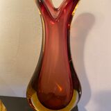 Vintage Murano sommerso vase