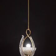Elegant Art Deco Barovier and Toso chandelier, 1940s