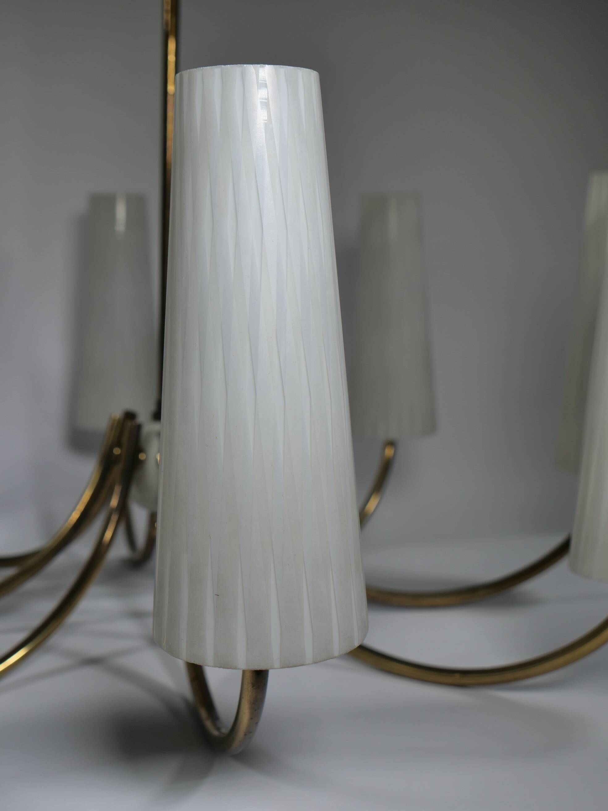 Sputink Chandelier 1950s Ceiling Lamp – 8 arms