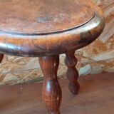 Oak tripod stool