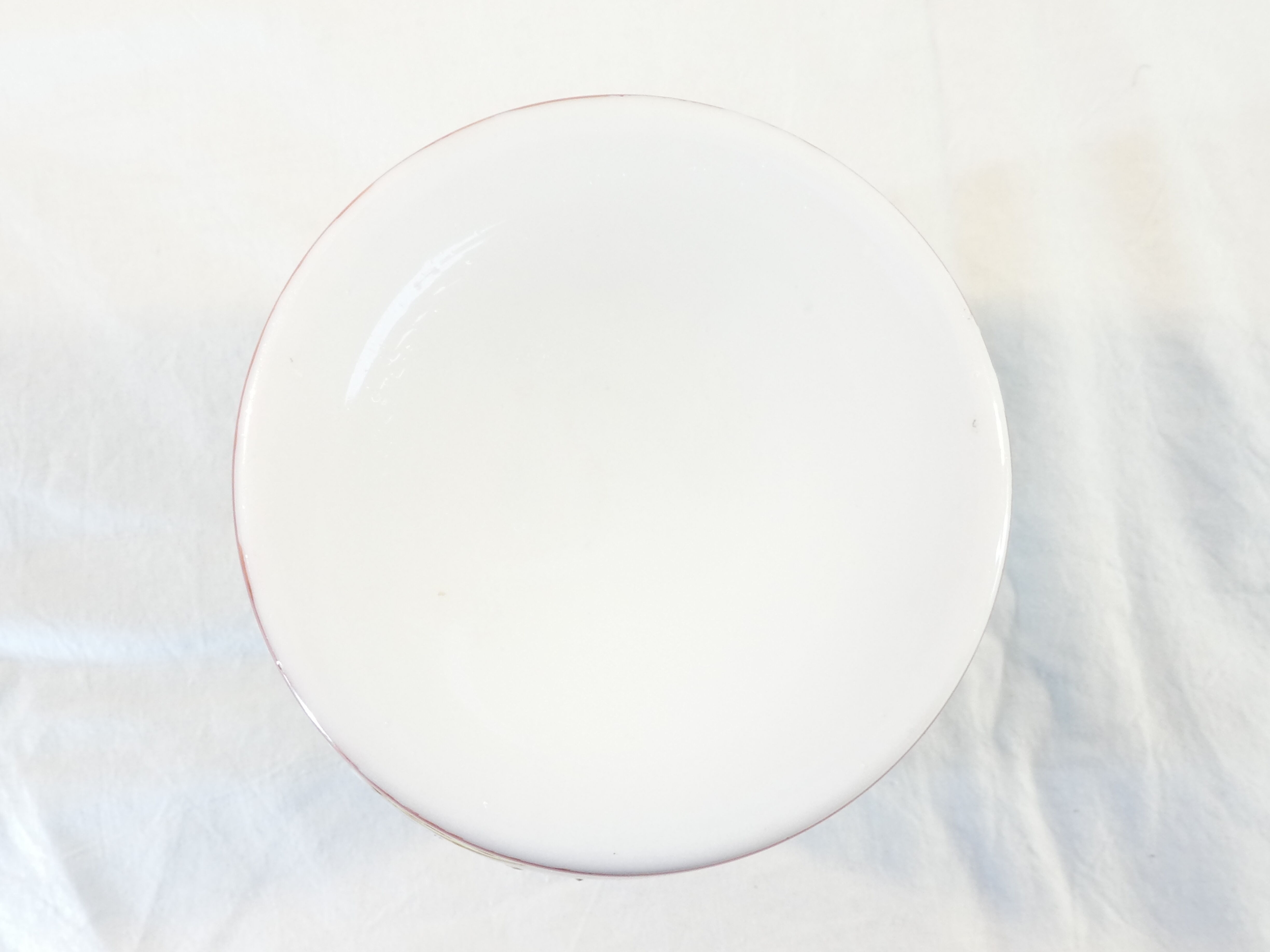 Vase in opaline opaline glass hand painted flower decoration