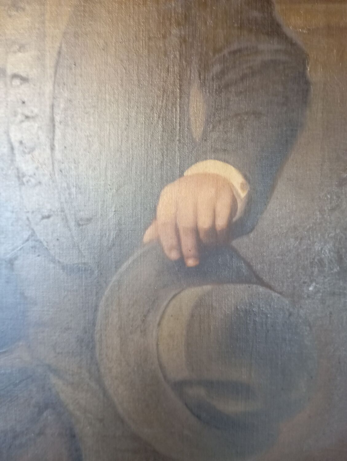 Portrait of a bourgeois, dated and signed.