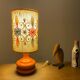 Lampe design Space age vintage années 70 original verre orange