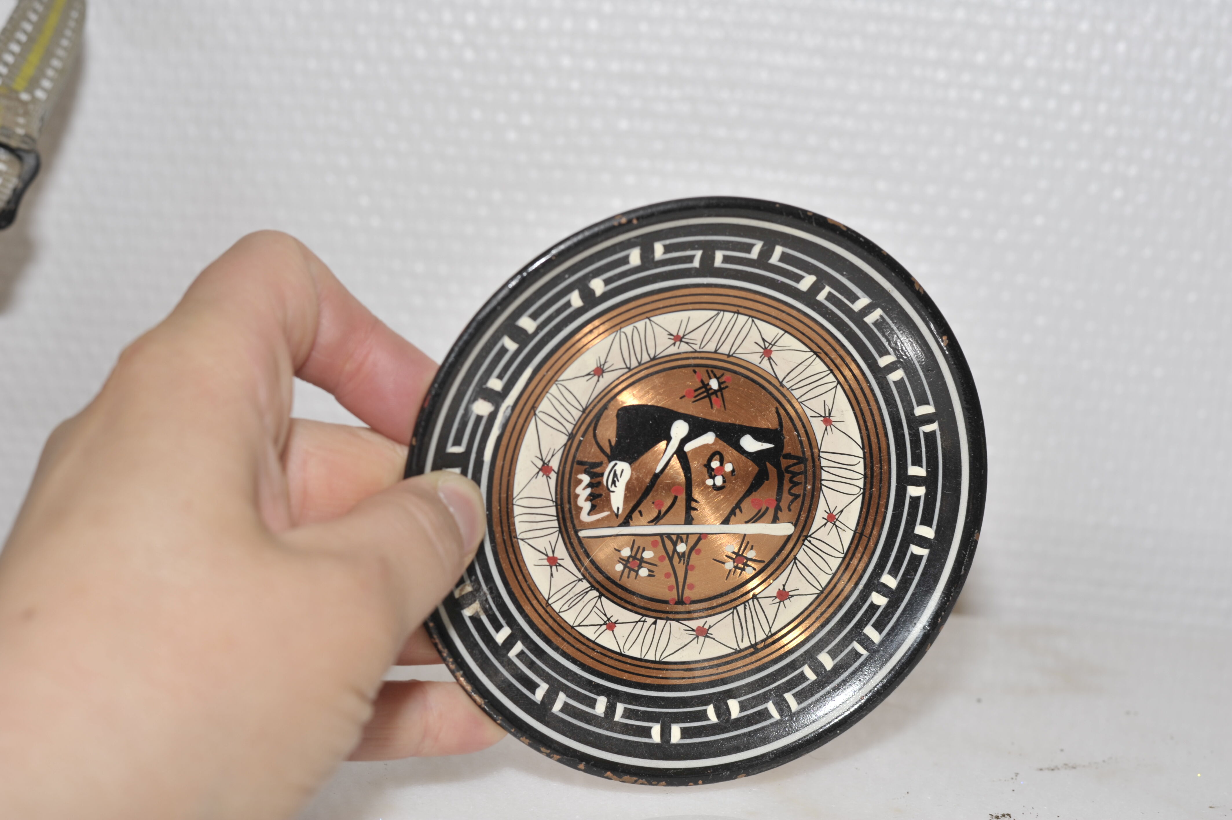 2 Greek espresso cups