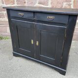 Low sideboard Early XXth wood painted
