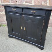 Low sideboard Early XXth wood painted
