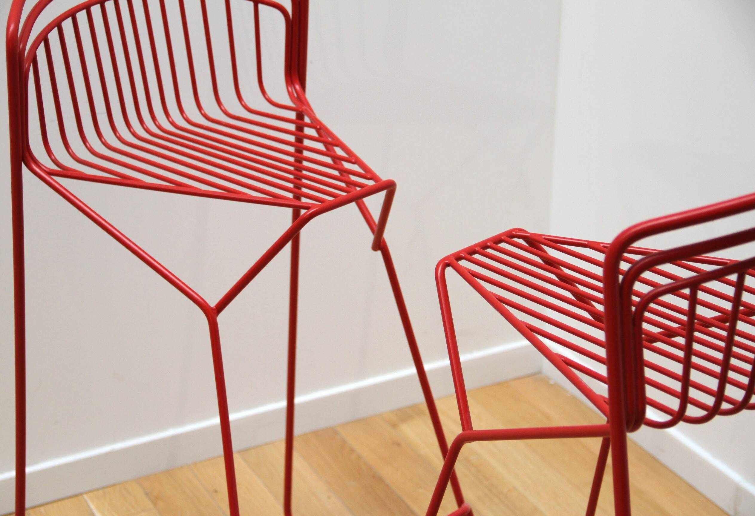 Pair of Ribelle stools, Luxy