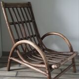 Rattan armchair
