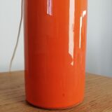 Ceramic lamp stand, orange
