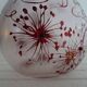 Acid-etched glass paste gourd vase signed bendor