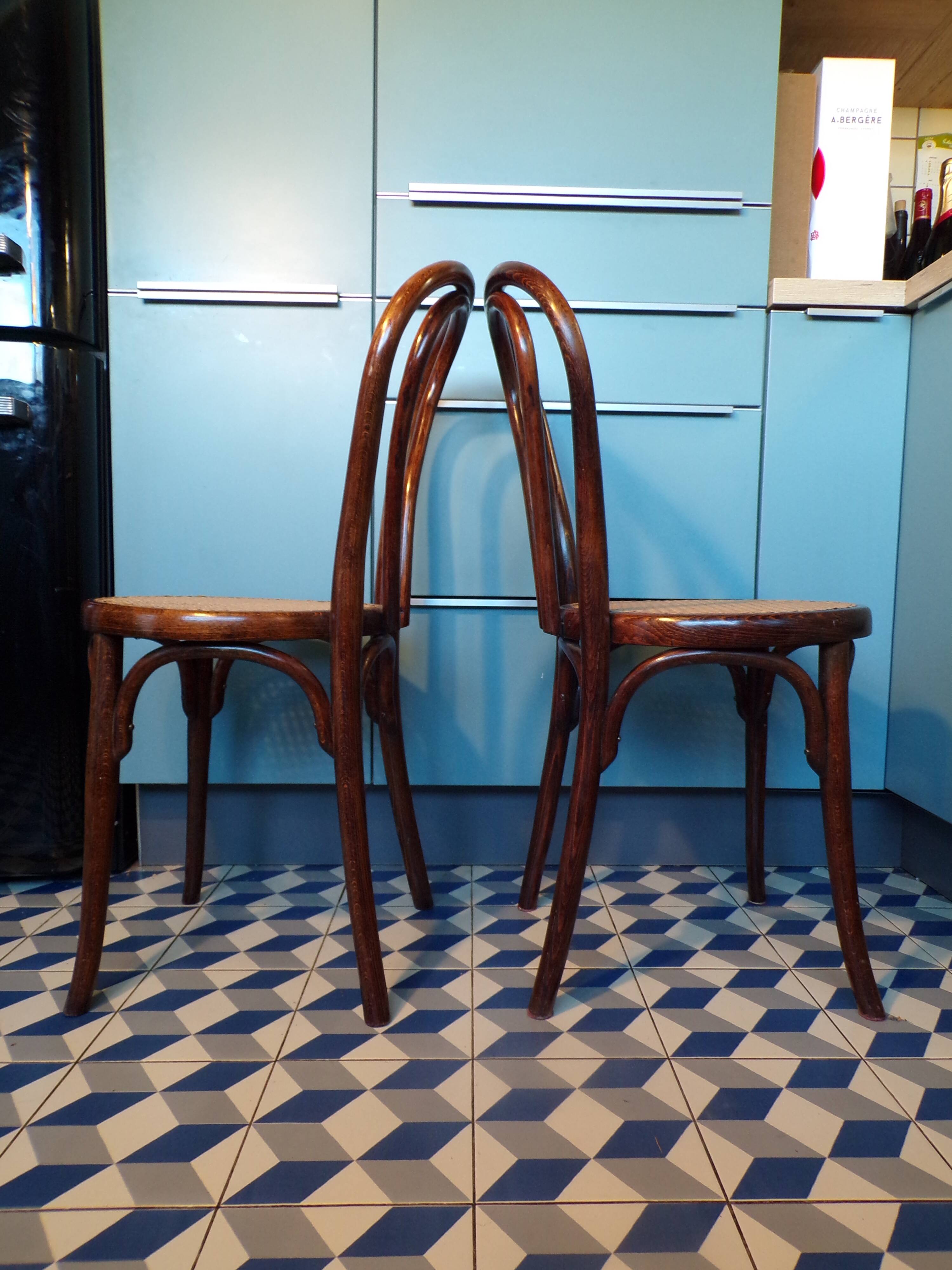 Paire de chaises Thonet n°18