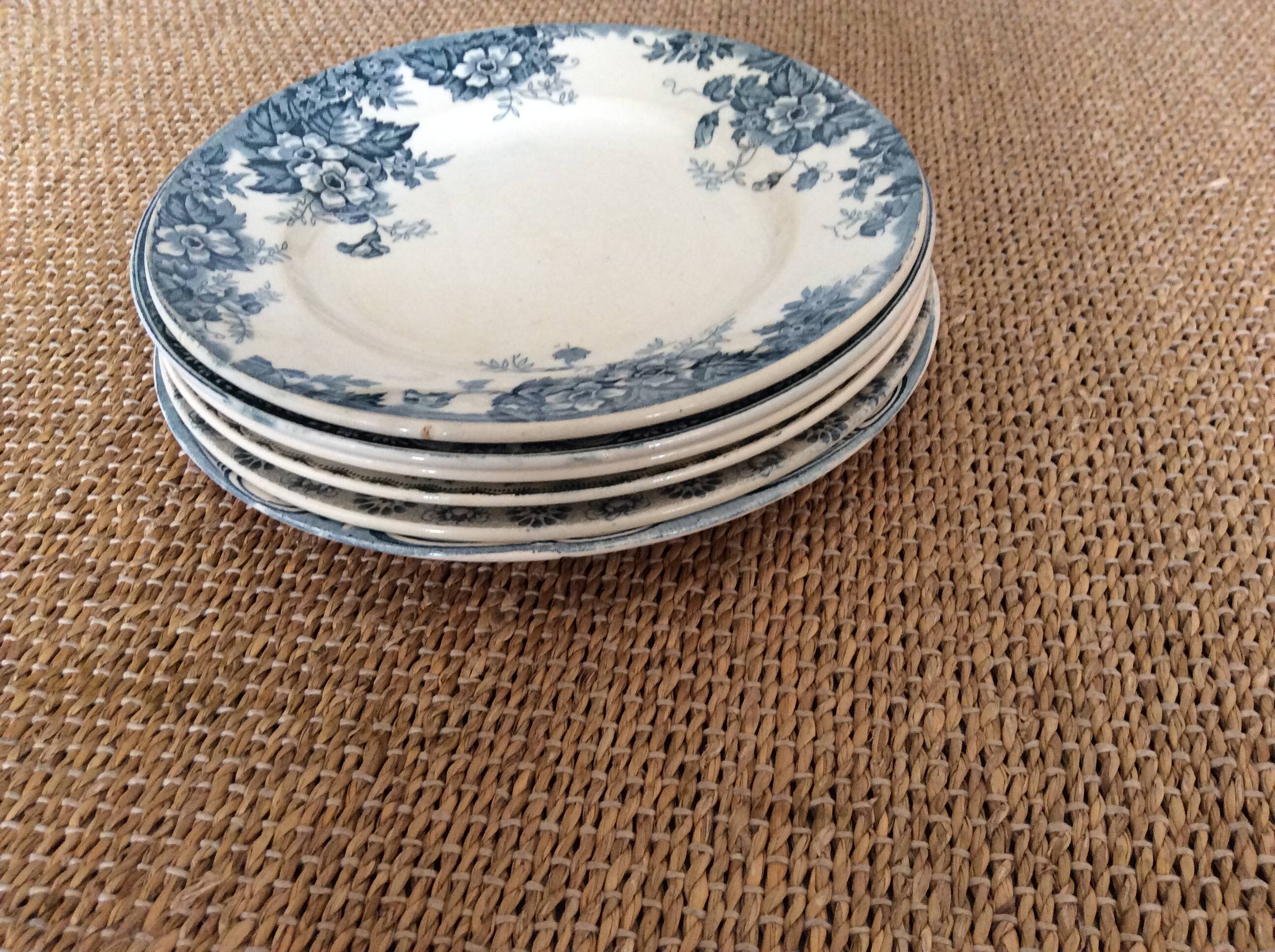 6 Terre de Fer flat plates