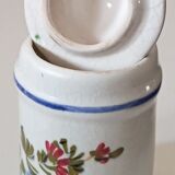 Small old earthenware spice pot