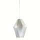 Pair space age cocoon hanging lamps, Germany 1960s